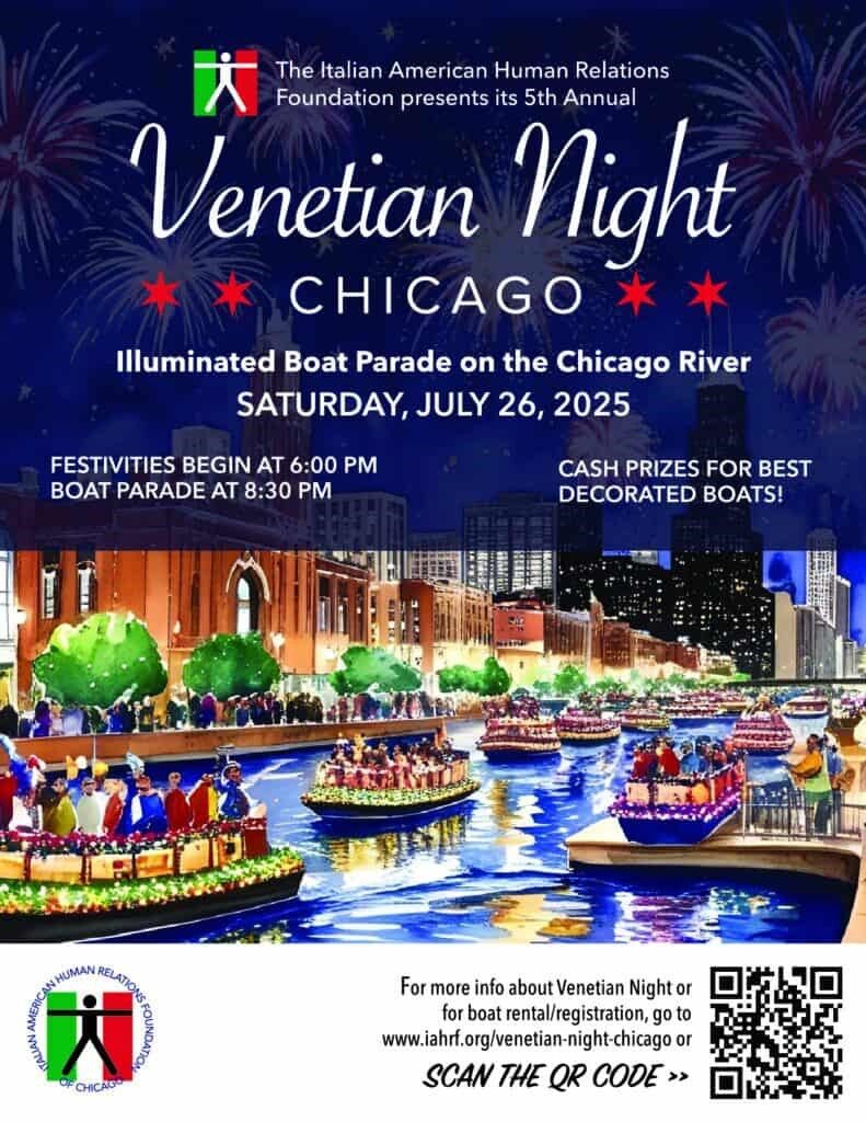 Venetian Night returns to the Chicago River July 26.
